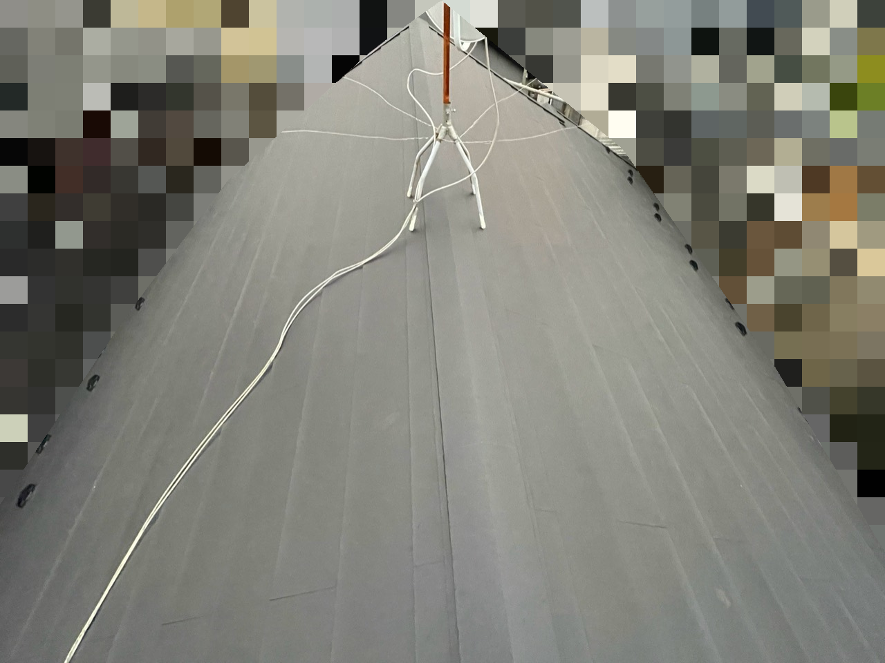 埼玉県 コロニアルカバー工法73㎡ 施工後の大屋根